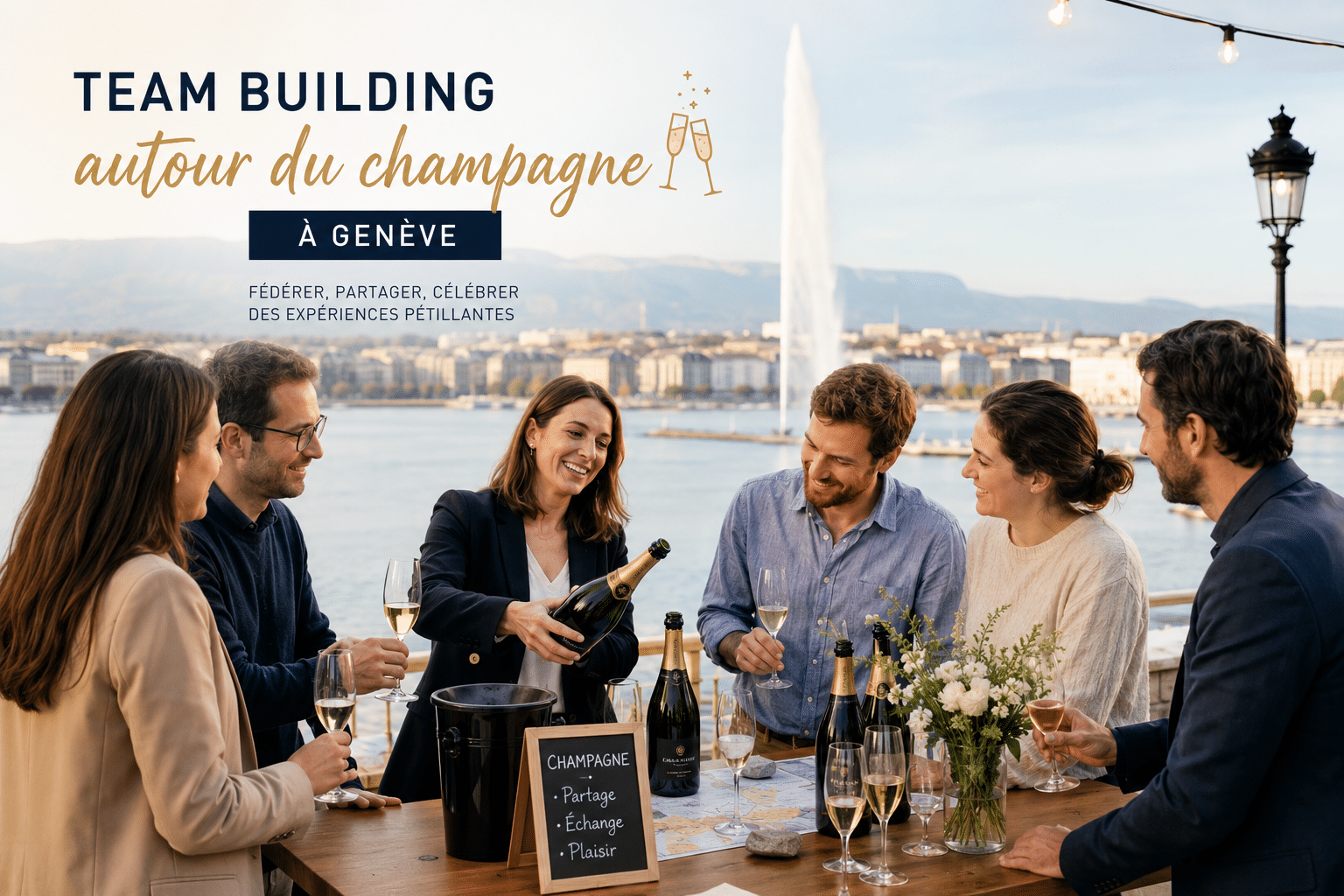 Team building champagne genève